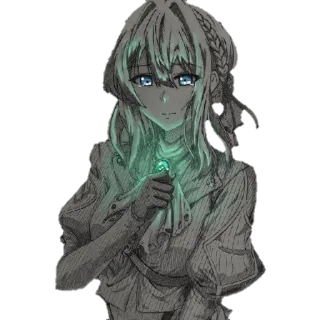 @wallpaper_kid glow stick telegram stickers