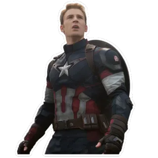 🇺🇸 Captain America Captain America, super-héros, Marvel, Avengers, comics telegram sticker