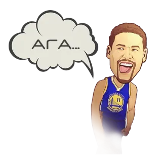 😜 АГА... pallacanestro, sport, nba, cartoni animati, atleta telegram sticker