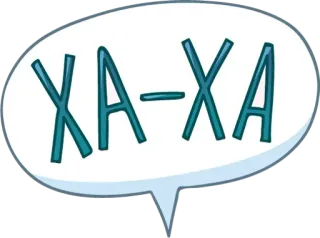 🤣 ХА-ХА telegram sticker