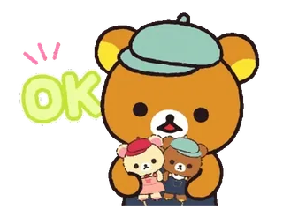 Always with Rilakkuma telegram stickers