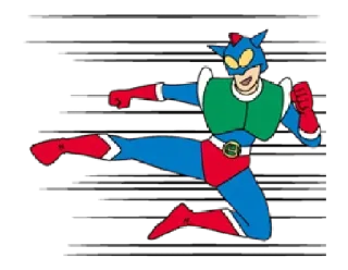 ✊ anime, cartoon, superhero, action, illustration, character telegram sticker