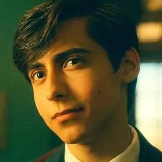 😏 Number Five Umbrella Academy телевидение, персонаж, супергерой, академия, номер пять telegram sticker