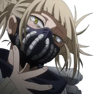 😏 Himiko Toga My Hero Academia Anime, Manga, Villano, Personaje, Himiko Toga, My Hero Academia telegram sticker