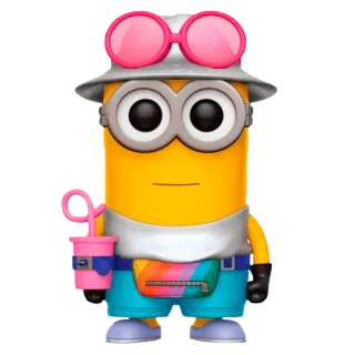 🤠 Minion cartoon, funny, cute, summer, minion telegram sticker
