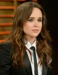 💓 Elliot Page 엘리엇 페이지, 배우, 초상화, 유명인, 패션 telegram sticker