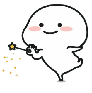 🍡 fofo, desenho animado, feliz, personagem, kawaii telegram sticker