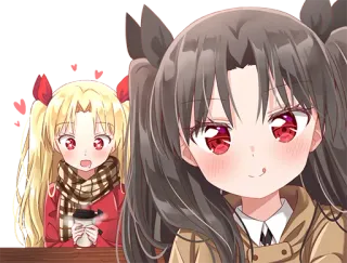 😋 Animé, Dessin animé, Mignon, Filles telegram sticker