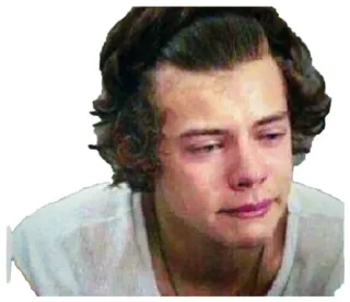 😢 Harry Styles harry styles, singer, one direction, pop star, celebrity telegram sticker