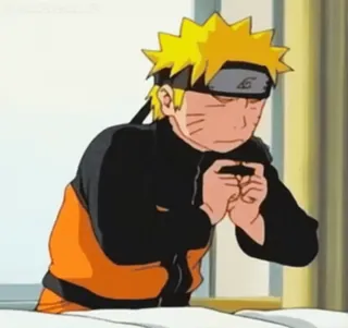 🙇♂️ Naruto Anime, Manga, Ninja, Kreskówka telegram sticker
