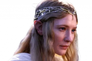 🧝‍♀️ Galadriel The Lord of the Rings Galadriel, elf, Lord of the Rings, fantasy, Cate Blanchett telegram sticker