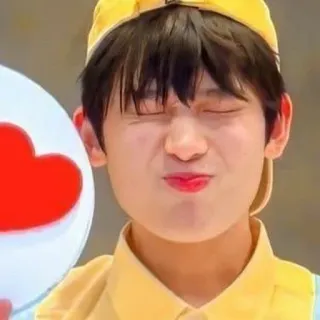 🍌 kpop, asian, heart, cute, boy, love, korean, teen telegram sticker