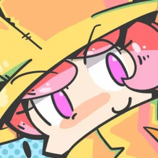 😉 animé, dessin animé, personnage, mignon telegram sticker