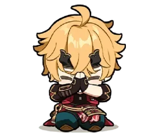 🙏 Thoma Genshin Impact anime, video game, genshin impact, thoma telegram sticker