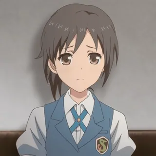🍰 动漫, 女孩, 校服, 卡通 whatsapp sticker