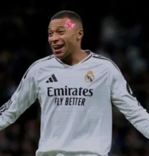 💋 Kylian Mbappe Real Madrid telegram sticker