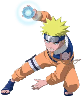 🌀 Naruto Uzumaki Naruto Anime, Naruto, Uzumaki, Personaggio, Ninja, Rasengan whatsapp sticker