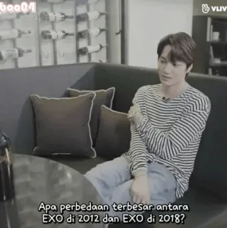 🧷 Apa perbedaan terbesar antara EXO di 2012 dan EXO di 2018? EXO, K-pop, Musique, Divertissement whatsapp sticker