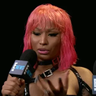 🍣 Nicki Minaj E NEWS nicki minaj, musique, célébrité, chanteuse telegram sticker