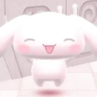 🦕 Cinnamoroll cinnamoroll, kawaii, fofo, sanrio, desenho animado, personagem, cachorro whatsapp sticker
