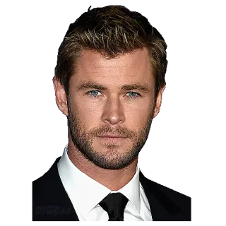 CHRIS HEMSWORTH @STIKERFORALL telegram stickers