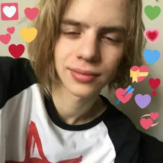 💟 сердечки, любовь, портрет, милый, селфи telegram sticker