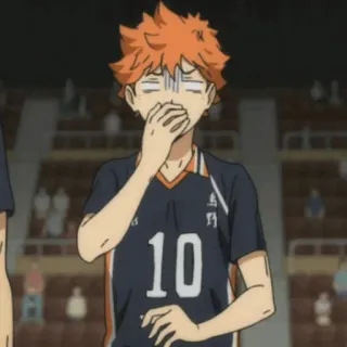 🥓 Hinata Shoyo Haikyuu!! Anime, Haikyuu, Hinata Shoyo, Voleibol, Esportes, Personagem, Desenho animado, Mangá telegram sticker