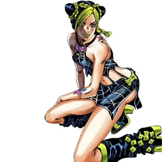 ❤ Jolyne Cujoh JoJo's Bizarre Adventure anime, jojo, jolyne, cujoh, stone ocean telegram sticker