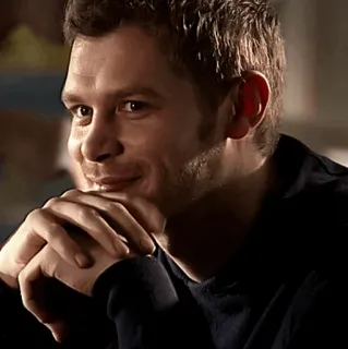 🥐 Klaus Mikaelson The Vampire Diaries vampire, Klaus Mikaelson, The Vampire Diaries, série TV, Joseph Morgan, mort-vivant, hybride telegram sticker