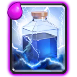 👾 Clash Royale rayo, pocion, Clash Royale, videojuego, elixir whatsapp sticker