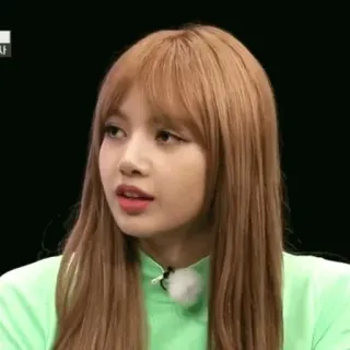 🌿 Lisa Lisa, Blackpink, K-pop, cantora, celebridade telegram sticker