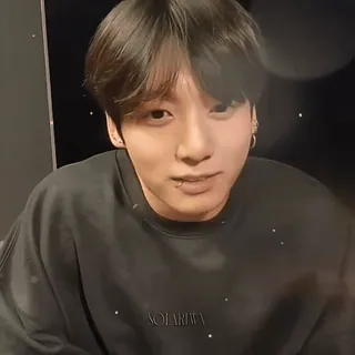 🥥 Jungkook K-Pop, singer, Korean, portrait, celebrity, male telegram sticker