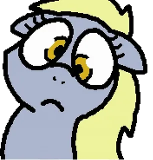 😊 cartone animato, pony, animale, cavallo, triste telegram sticker
