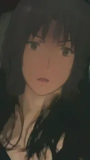 😧 Anime, Phụ nữ, Cô gái, Chân dung, Nữ, Phim hoạt hình telegram sticker