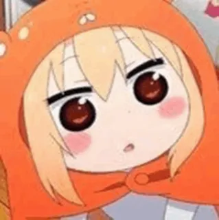 🍯 Umaru Doma Himouto! Umaru-chan 애니메이션, 만화, 우마루, 건어물 여동생! 우마루 짱, 귀여운, 웃긴 whatsapp sticker