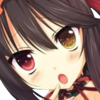 ❓ 动漫, 女孩, 漫画, 可爱, 卡哇伊 telegram sticker