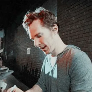 🕸 Benedict Cumberbatch promi, schauspieler, porträt, mann telegram sticker
