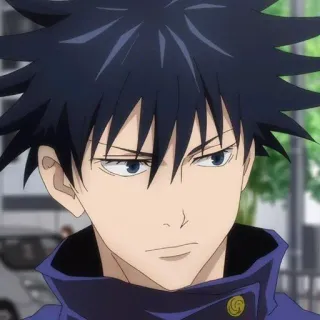 ➿ Megumi Fushiguro Jujutsu Kaisen Anime, Megumi Fushiguro, Jujutsu Kaisen, Exorciste, Manga telegram sticker