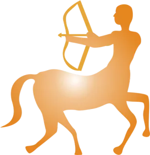 ♐ boogschutter, sterrenbeeld, schutter, centaur, astrologie telegram sticker