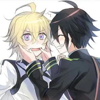 😧 Anime, Personagens, Amizade, Mangá, Ilustração telegram sticker