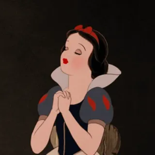 ☁️ Snow White สโนว์ไวท์, ดิสนีย์, เจ้าหญิง, การ์ตูน, นิทาน telegram sticker