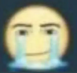 😜 Man Face Roblox telegram sticker