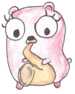 🎷 rosa, hámster, saxofón, lindo, dibujos animados, pegatina telegram sticker
