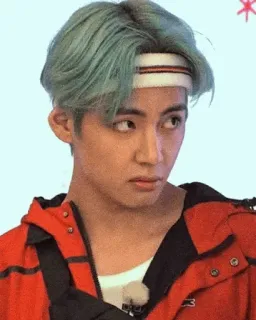 😒 V Kpop, BTS, V, Kim Taehyung, Sänger, Idol telegram sticker