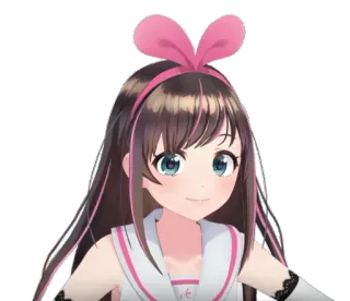 😊 ragazza anime, kawaii, carino, cartone animato, adesivo telegram sticker