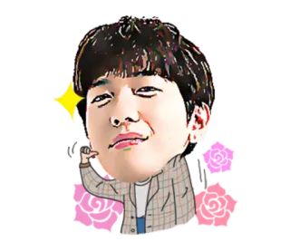 🌷 desenho animado, pessoa, arte digital, adesivo telegram sticker