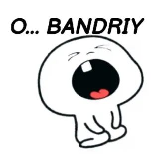 😂 O... BANDRIY telegram sticker