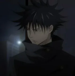 🐺 Megumi Fushiguro Jujutsu Kaisen Anime, Manga, Charakter, Megumi Fushiguro, Jujutsu Kaisen whatsapp sticker