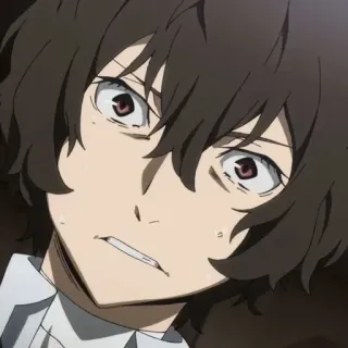 ✨ Osamu Dazai Bungou Stray Dogs อนิเมะ, Bungou Stray Dogs, โอซามุ ดาไซ, ดาไซ telegram sticker