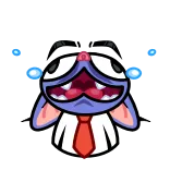 🤩 蝙蝠, 卡通, 怪物, 动物, 办公室, 可怕 telegram sticker